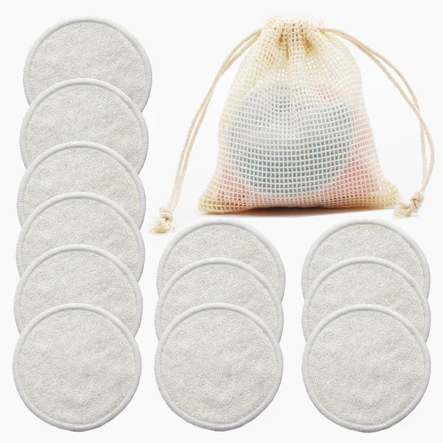 12-Count Eco-Smart Cotton Makeup Remover Pads