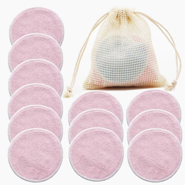 12-Count Eco-Smart Cotton Makeup Remover Pads