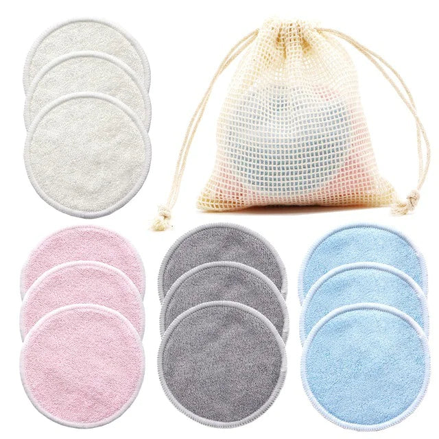 12-Count Eco-Smart Cotton Makeup Remover Pads