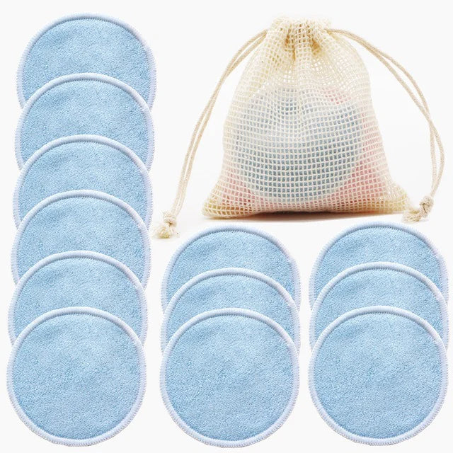 12-Count Eco-Smart Cotton Makeup Remover Pads
