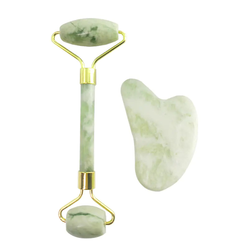 110g White Jade Beauty Roller Set