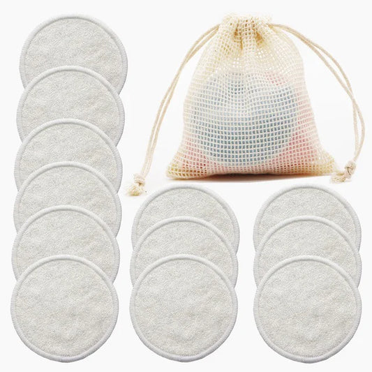 12-Count Eco-Smart Cotton Makeup Remover Pads
