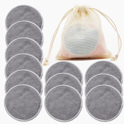 12-Count Eco-Smart Cotton Makeup Remover Pads