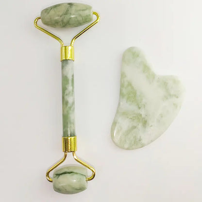 110g White Jade Beauty Roller Set